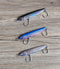 3 x Pcs Metal Lead Fishing Jig 40g/60g 3 Colors Combination Fishing Lures - Bait Tackle Direct