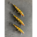 3 X Premium Quality 6.5cm 4.3g Minnow Fishing Lure With Spotty Pattern, Tackle - Bait Tackle Direct