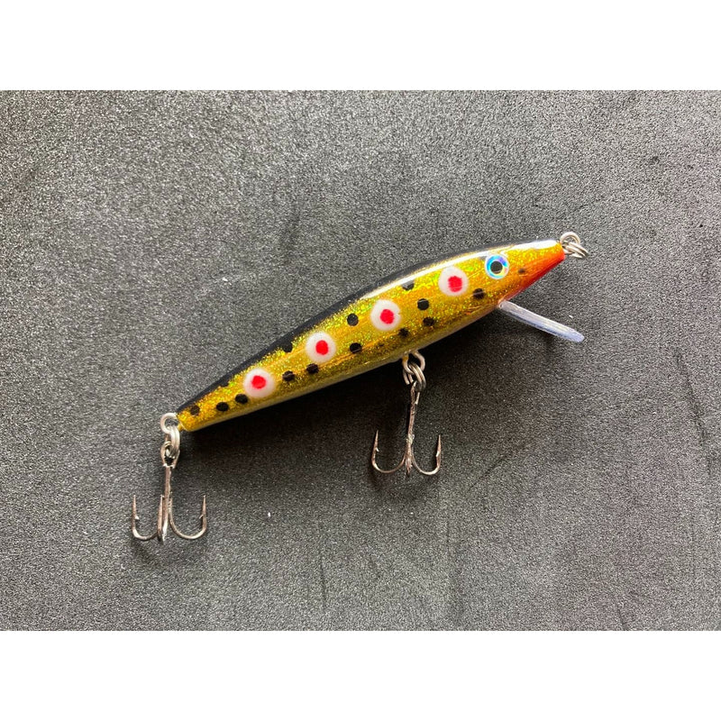 3 X Premium Quality 6.5cm 4.3g Minnow Fishing Lure With Spotty Pattern, Tackle - Bait Tackle Direct