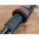 2 x Masterpro Rod Covers Protector Tie Wrapping Band Belt Black Fishing Tackle - Bait Tackle Direct