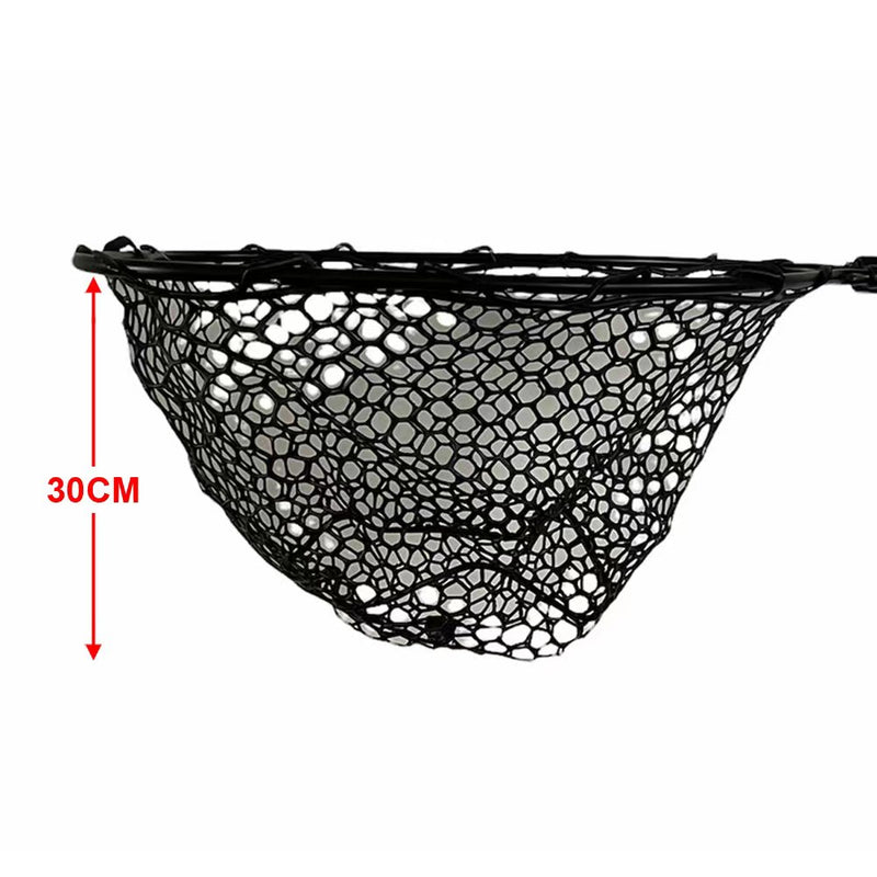 california squid fishing brail net Extendable Squid Net with removable net Rubber Net