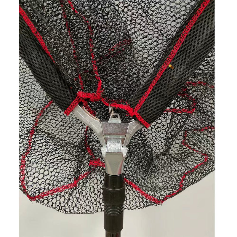 High-quanlity Strong 3 section Telescopic Large Landing Net with Nylon Coating - Bait Tackle Direct