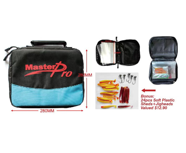 Rig wallet + Soft plastic lure Bundle Kit A - Bait Tackle Direct