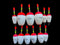 Masterpro 12 x Foam Floats with inbuilt glow stick holder 10g, 20g, 50g - Bait Tackle Direct