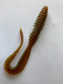 15pcs (3pks) Long Curl Tail Soft Plastic Lure Freshwater and Saltwater 10cm 4.6g 5 colors - Bait Tackle Direct