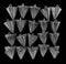 20pcs 3oz Star Sinkers Surf Fishing - Bait Tackle Direct