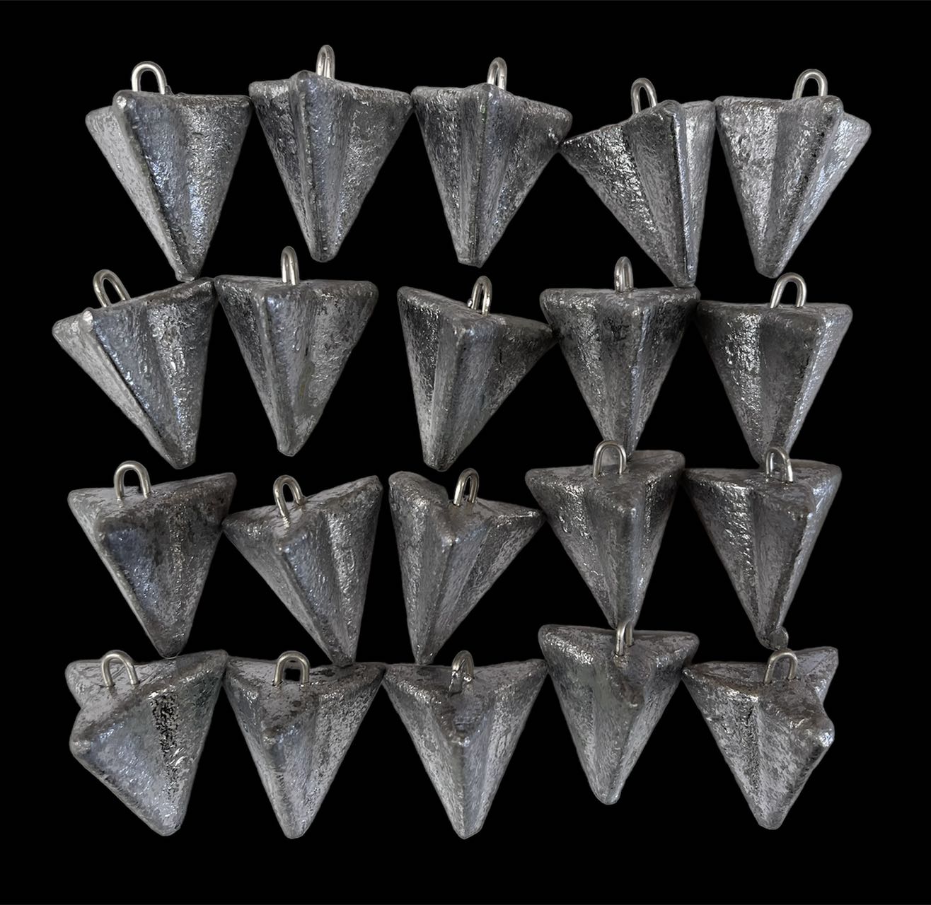 20pcs 4oz Star Sinkers Surf Fishing - Main Image