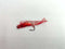 12pcs (4pks) Small Shrimp Fishing Lure with hooks 65mm 3g Red - Bait Tackle Direct