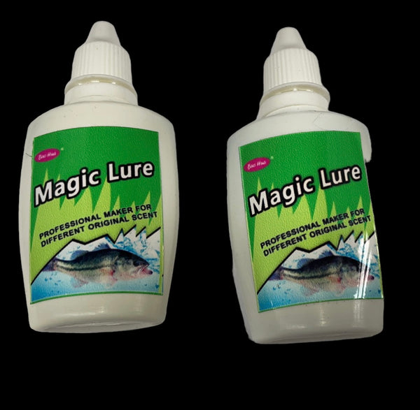 2 x Masterpro Magic Lure Scent 20ml each Squid and Shrimp Flavor - Bait Tackle Direct