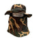 2pcs Full-brim hat with face shield - Bait Tackle Direct