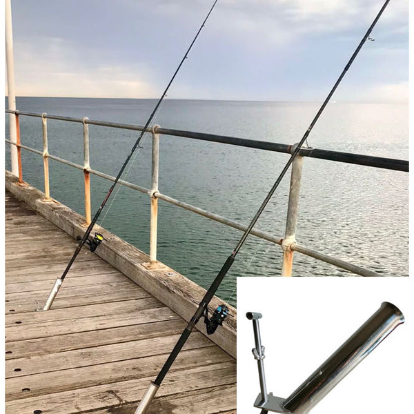 Quality Stainless Steel Pier Rod Holder Fishing Pole Holder
