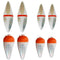 8 Pcs High Quality Glitter Teaser Fishing Float 4 different Model, Value Pack - Bait Tackle Direct