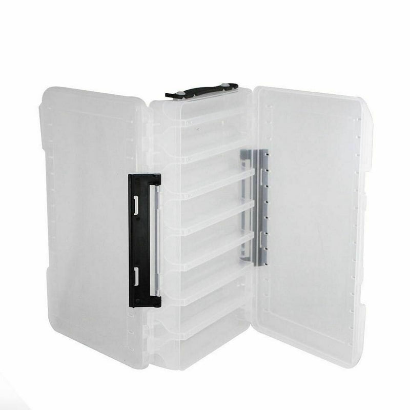 Double Sided 14 Compartment Large Tackle Box Fishing Tackle